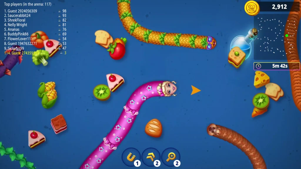 Worms Zone.io APK ڈاؤن لوڈ – اینڈرائیڈ کے لیے بہترین ملٹی پلیئر سانپ گیم